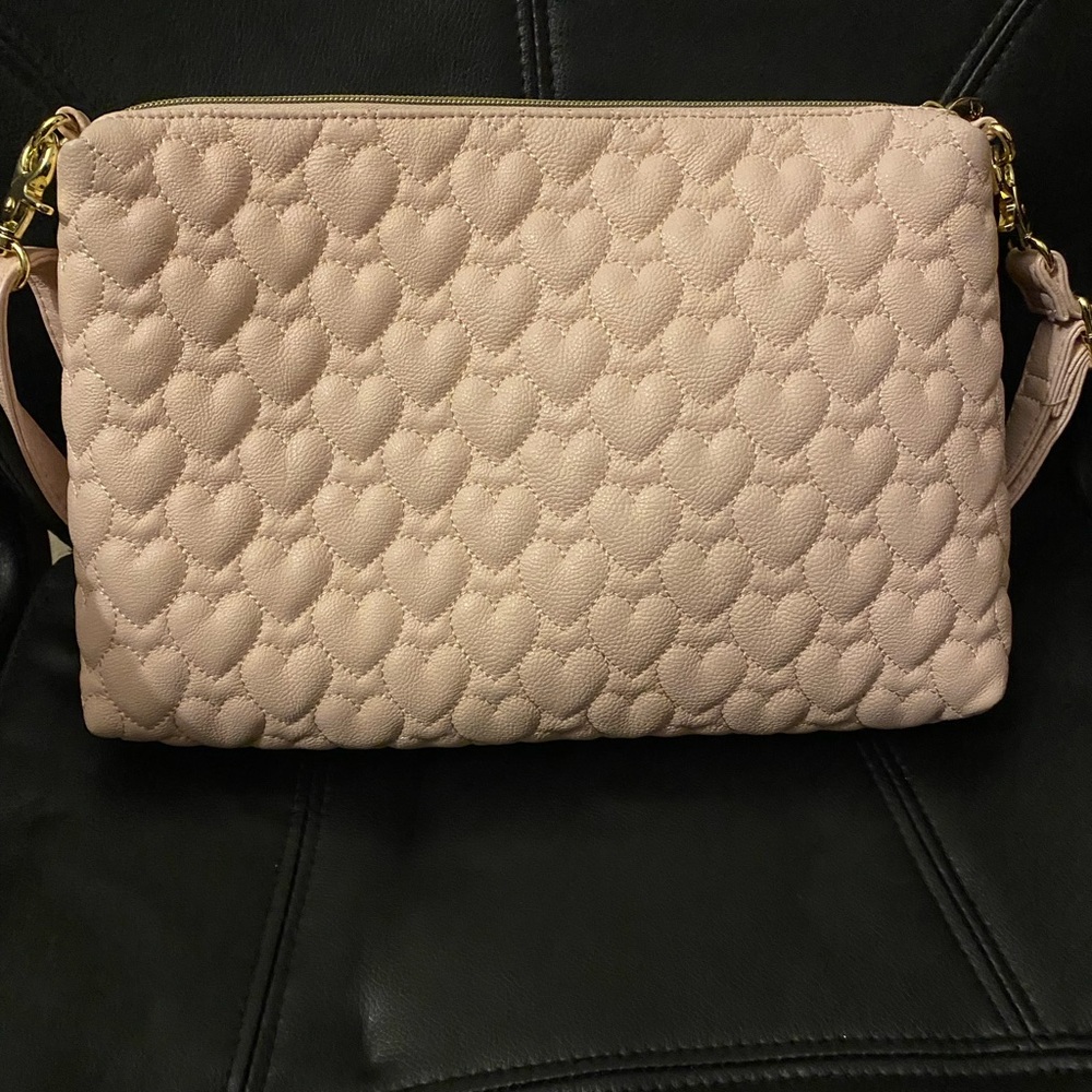 Betsey Johnson polka dots tote bag